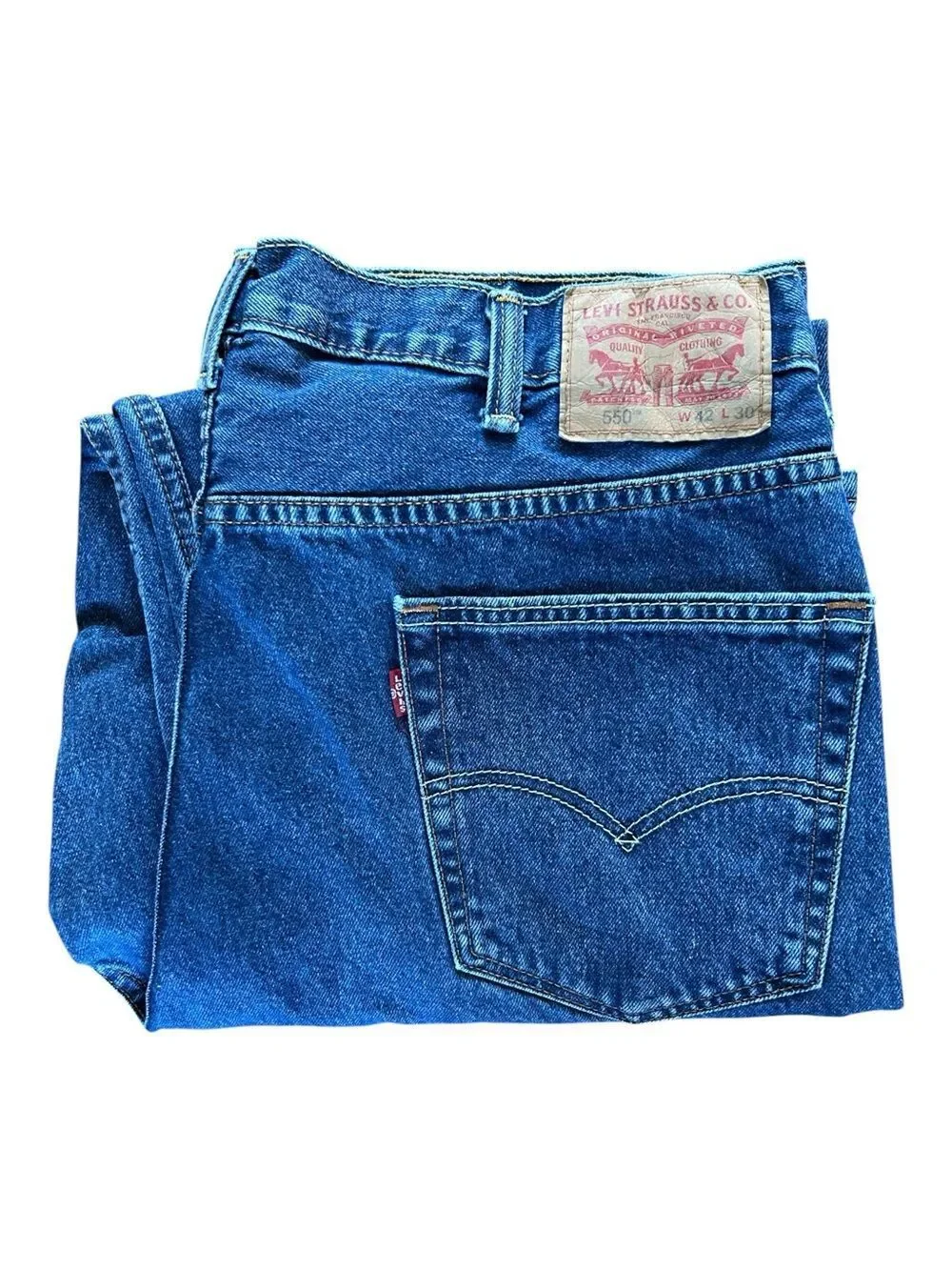 Levi's Men's 550 Relaxed Straight Jeans 42 x 30